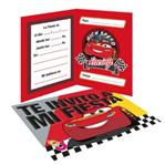Invitaciones Cars 10u